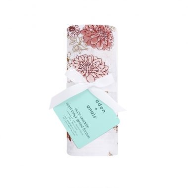 Муслиновая пеленка для новорожденных Aden Anais, Dahlias