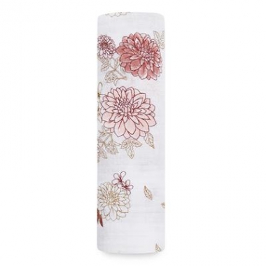 Муслиновая пеленка для новорожденных Aden Anais, Dahlias