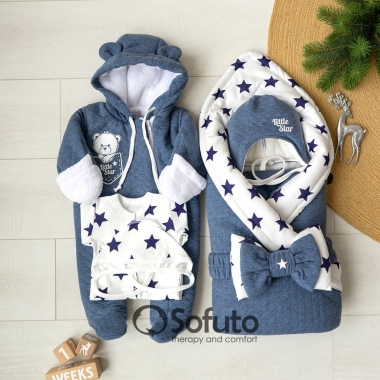 Комплект на выписку холодная зима, Little Star (6 предметов)