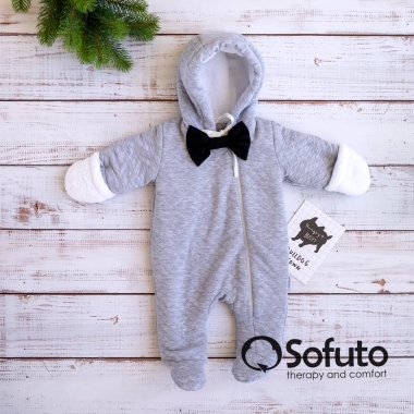Комплект на выписку холодная зима, Baby Batman (7 предметов)