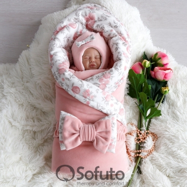Комплект на выписку зимний, Vintage Poudre (6 предметов)