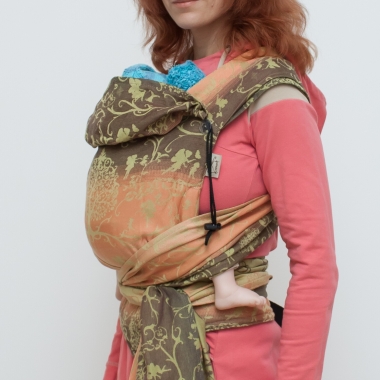 Май-слинг с рождения Karaush Amira Wood Lilly с бамбуком