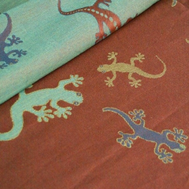 Слинг-шарф Didymos Gekkos Macchia (ящерицы)