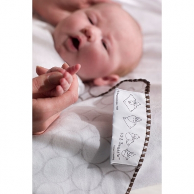 Пеленка детская тонкая SwaddleDesigns Маркизет PB Elephant/Chickies