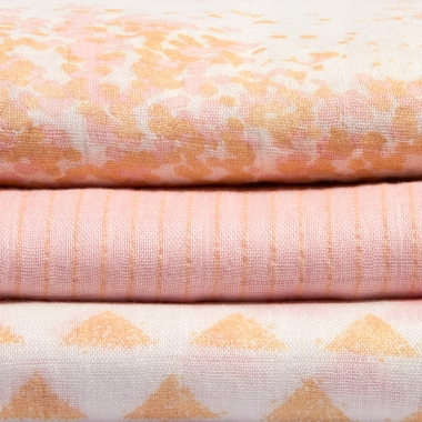 Бамбуковые пеленки для новорожденных Aden&Anais большие, набор 3, Metallic primrose