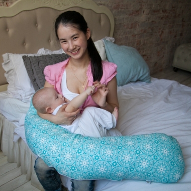 Подушка для беременных и кормящих "Flora"