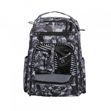 Рюкзак для мамы Ju-Ju-Be - Be Right Back, Onyx Black Petals
