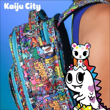 Рюкзак для мамы Ju-Ju-Be - Be Right Back, Tokidoki Kaiju City