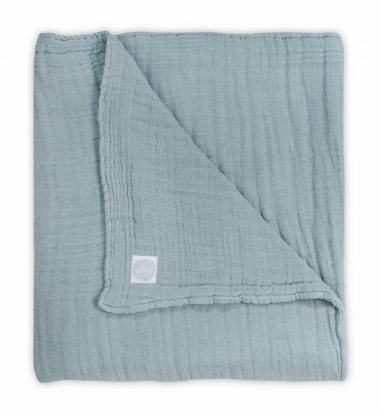 Муслиновое одеяло Jollein, Stone Green