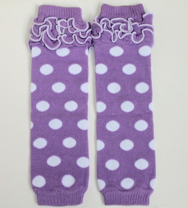 Слингогетры (гетры для детей) "Dots Purple"