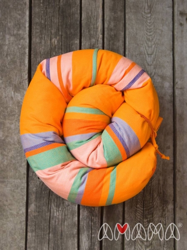 Подушка для беременных и кормящих "Путешественница", разноцветный