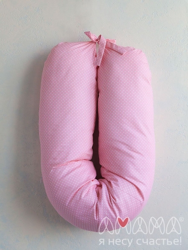 Подушка для кормящих и беременных "Лёгкая на подъём", розовый
