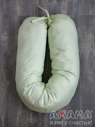 Подушка для кормящих и беременных "Лёгкая на подъём", зеленый