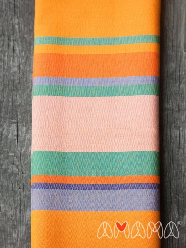 Слинг-шарф «Табатай» Амама, разноцветный полосатый