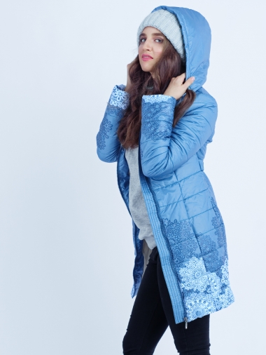 Слингокуртка зимняя 3 в 1 Diva Outerwear Celeste Snowflakes