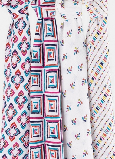 Муслиновые пеленки для новорожденных Aden&Anais, большие, набор 4, Flip-side