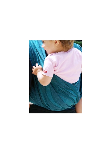 Слинг-шарф Didymos, Waves Aqua (волны аква)