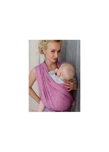 Слинг-шарф Ellevill Paisley Silver-Pink