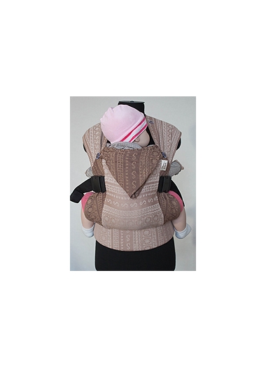 Слинг-рюкзак Karaush, Ellevill Zara Sand/Zara Chocco