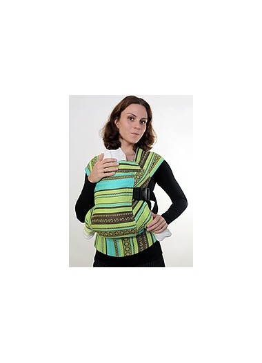 Слинг-рюкзак Karaush, Ellevill Zara Tricolor Green