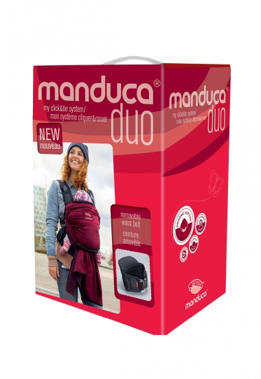 Эрго-рюкзак Manduca Duo, цвет красный (red)