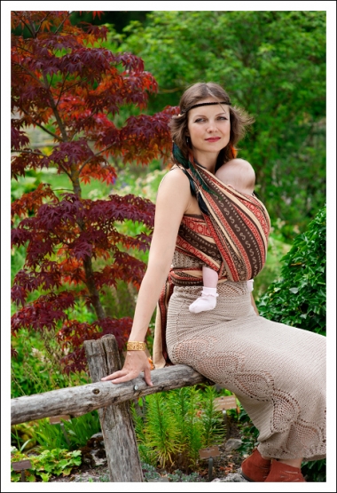 Слинг-шарф Ellevill Zara Tricolor Indian