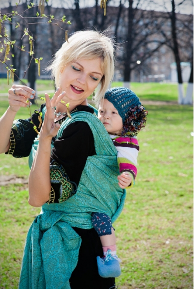 Слинг-шарф Ellevill Paisley Linen Linger