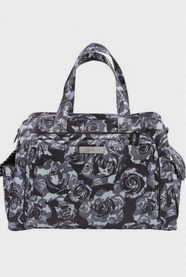 Дорожная сумка для мамы или сумка для двойни Ju-Ju-Be Be Prepared, Onyx Black Petals