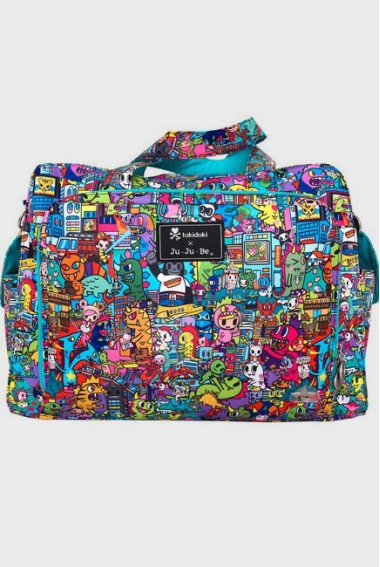 Дорожная сумка для мамы или сумка для двойни Ju-Ju-Be Be Prepared, Tokidoki Kaiju City