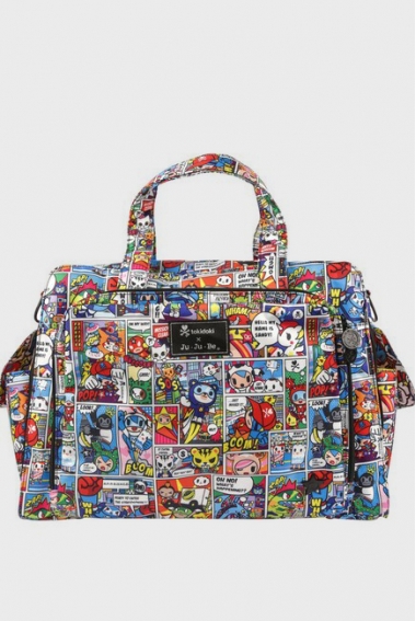 Дорожная сумка для мамы или сумка для двойни Ju-Ju-Be Be Prepared, Tokidoki Super Toki
