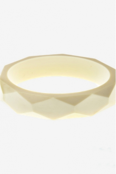 Молочный браслет из пищевого силикона, бежевый