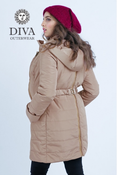 Слингокуртка зимняя 4 в 1 Diva Outerwear Moka