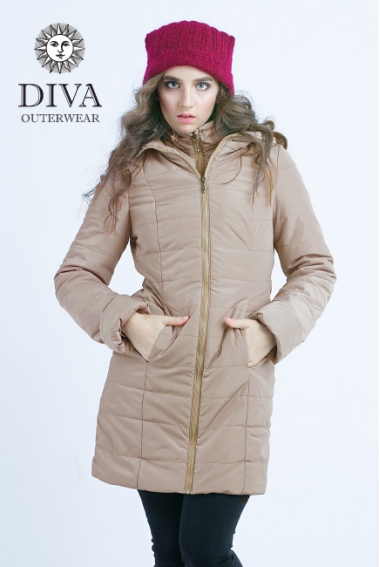 Слингокуртка зимняя 4 в 1 Diva Outerwear Moka