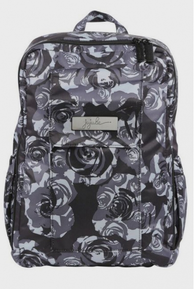 Рюкзак для мамы Ju-Ju-Be - Mini Be, Onyx Black Petals