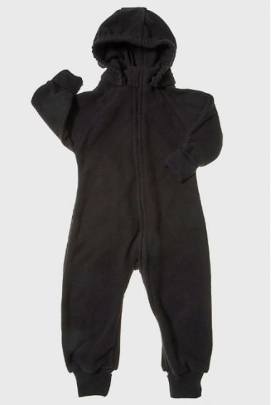 Флисовая поддева (комбинезон) Comfort, черный