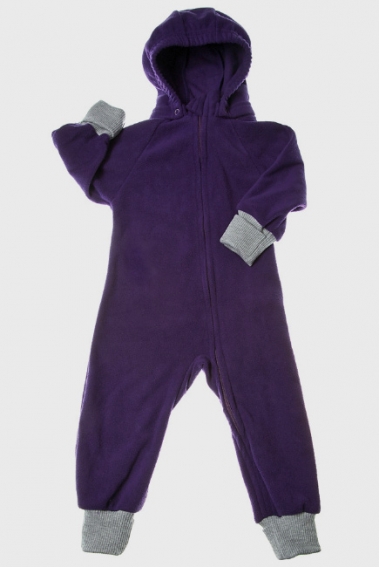 Флисовая поддева (комбинезон) Comfort, фиолетовый