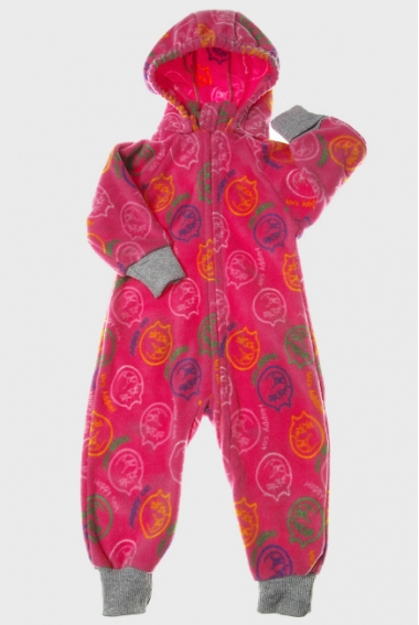 Флисовая поддева (комбинезон) Comfort, коты