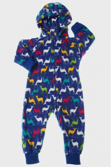 Флисовая поддева (комбинезон) Comfort, олени