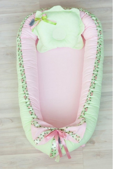 Кокон-гнездышко для новорожденных Babynest Ness