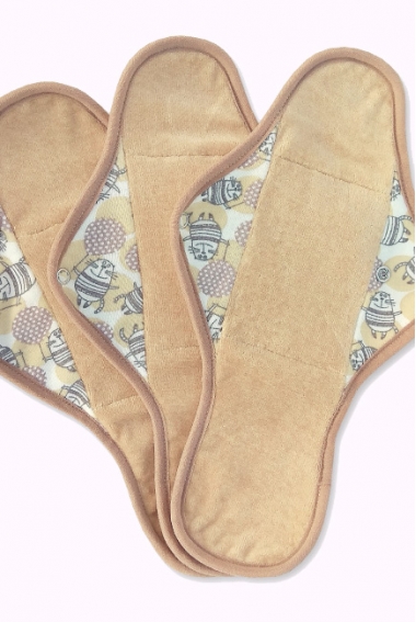 Набор ночных многоразовых женских прокладок "БИО"