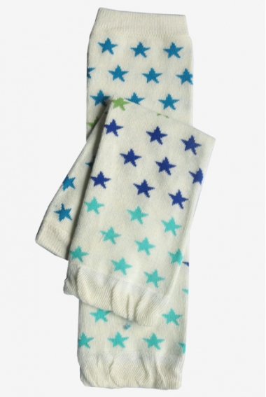 Слингогетры (гетры для детей) "Stars Blue Green"