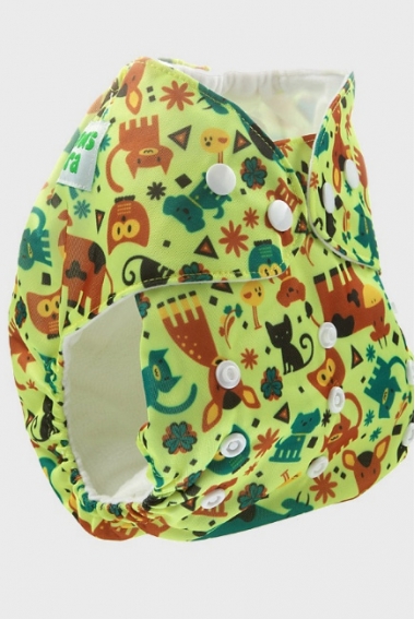 Многоразовый подгузник Mums Era, Кантри (с 2 вкладышами)