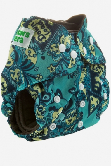 Многоразовый угольный подгузник Mums Era, Медузы (с 2 вкладышами)