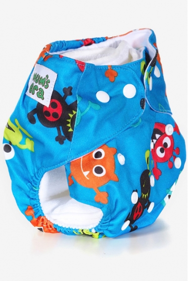 Многоразовый подгузник Mums Era, Лунатики (с 1 вкладышем)
