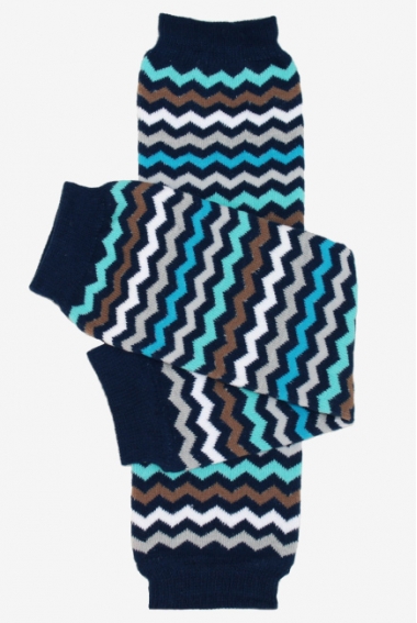 Слингогетры (гетры для детей) "Zigzag Blue"