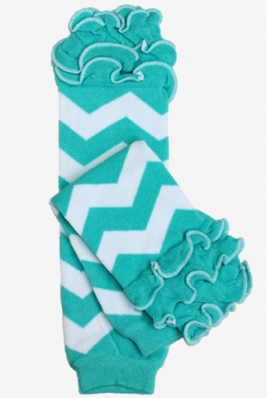 Слингогетры (гетры для детей) "Chevron Blue"