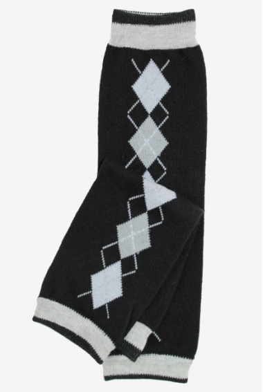 Слингогетры (гетры для детей) "Croquet Black"