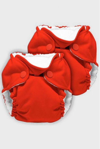 Многоразовые подгузники для новорожденных Lil Joey Kanga Care, Crimson - 2шт.