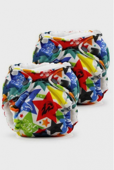 Многоразовые подгузники для новорожденных Lil Joey Kanga Care, Dragons Fly, 2шт.