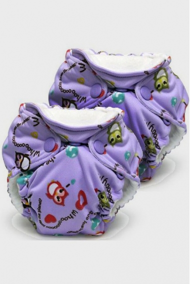 Многоразовые подгузники для новорожденных Lil Joey Kanga Care, Eco Owl (2шт.)